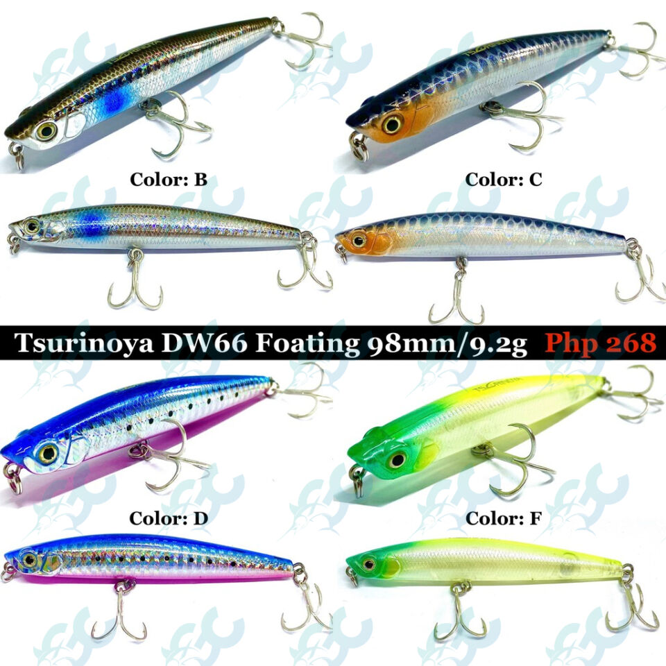 TSURINOYA DW66 Bait Lure 98mm 9.2g