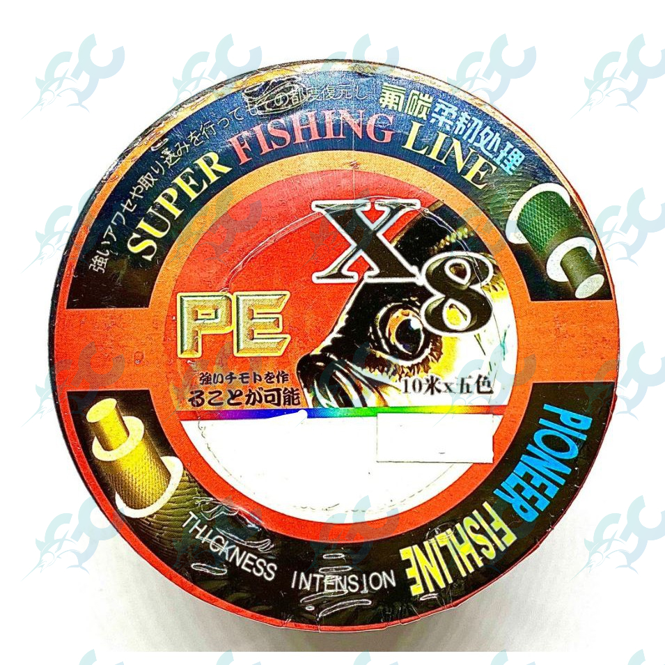 Pioneer Super PE X8 2000m Braided Line S: 2.0 2.5 3.0 (Multicolor) Fishing Buddy GoodCatch