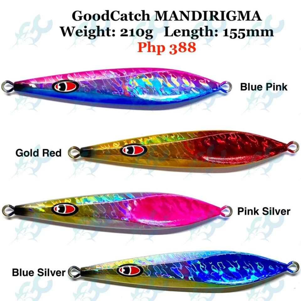 GOODCATCH MANDIRIGMA Metal Jig Lure 155mm 210g