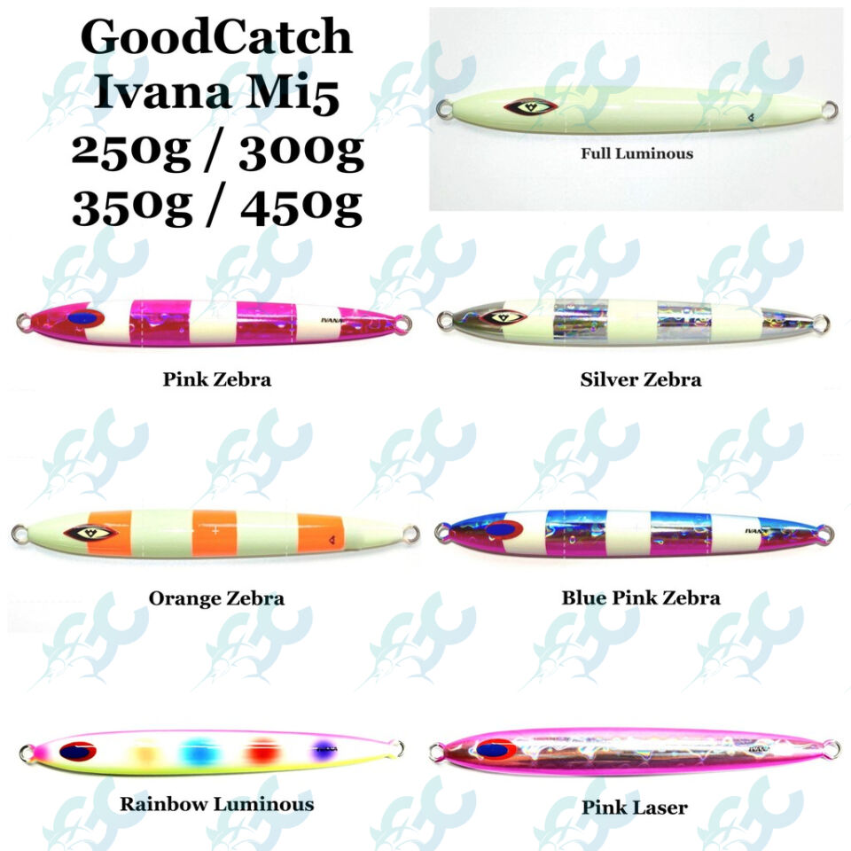 GoodCatch Ivana Mi5 250g 350g 450g Metal Jig Lure Fishing Buddy