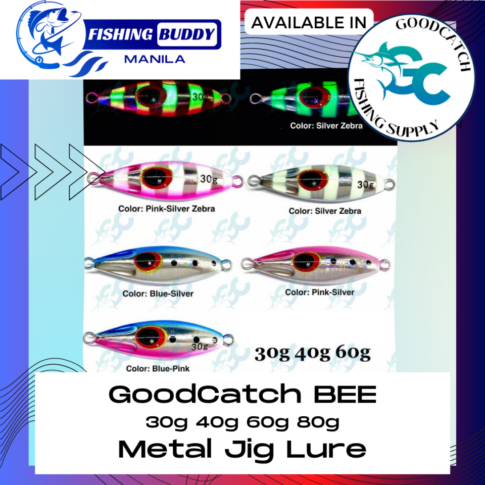 GOODCATCH BEE Metal Jig Lure 30g 40g 60g