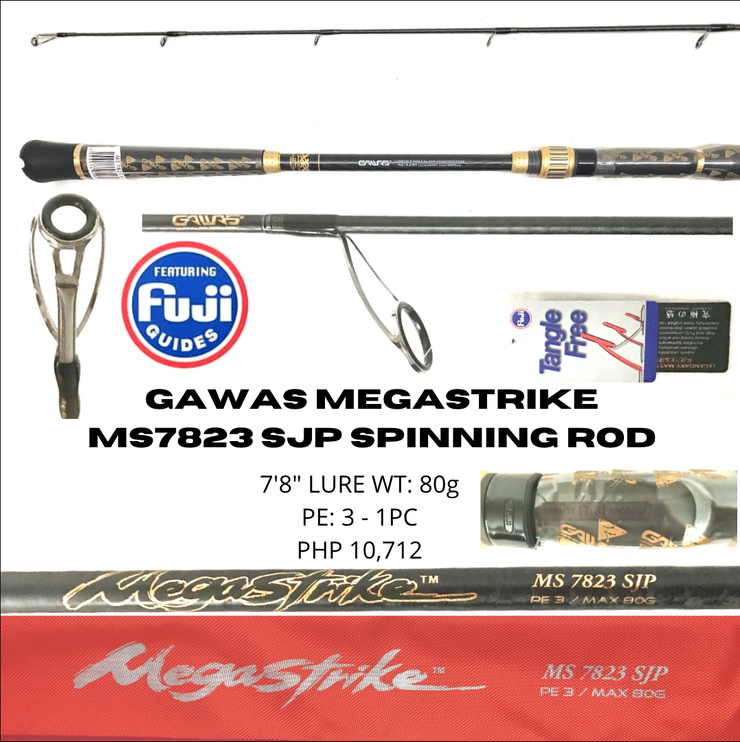 Gawas Megastrike MS7823 SJP Spinning Rod (To be updated)