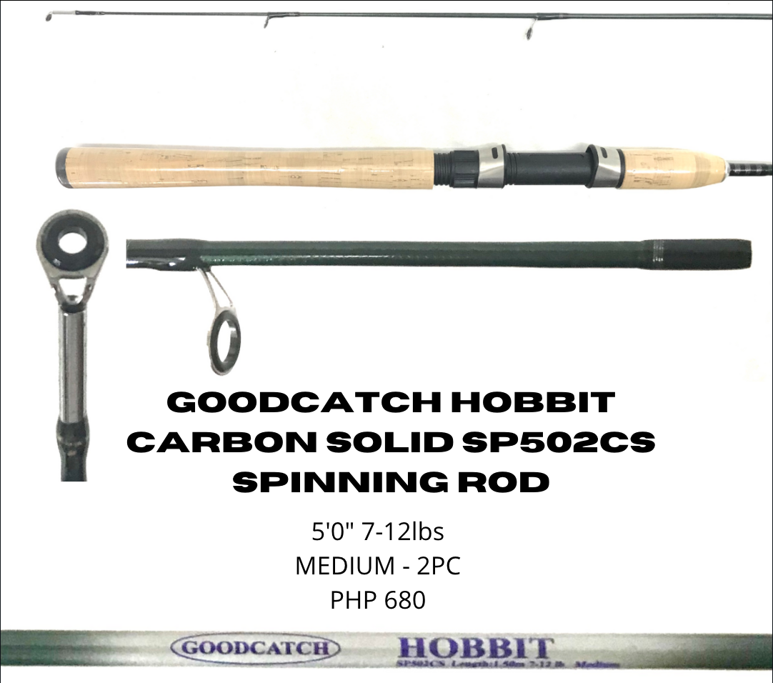 Goodcatch Hobbit Carbon Solid SP502CS Spinning Rod (To be updated)