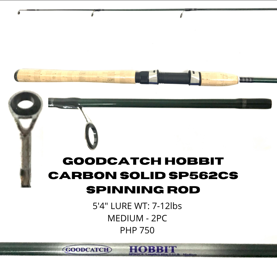 Goodcatch Hobbit Carbon Solid SP562CS Spinning Rod (To be updated)