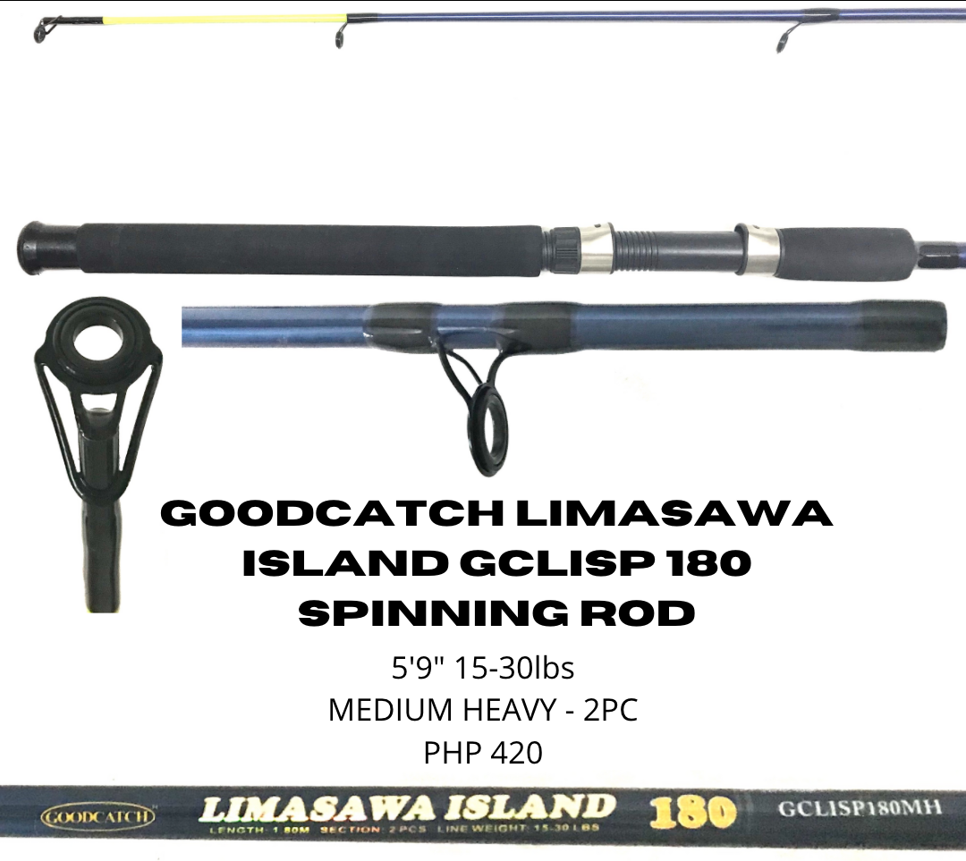 Goodcatch Limasawa Island GCLISP 180 Spinning Rod (To be updated)