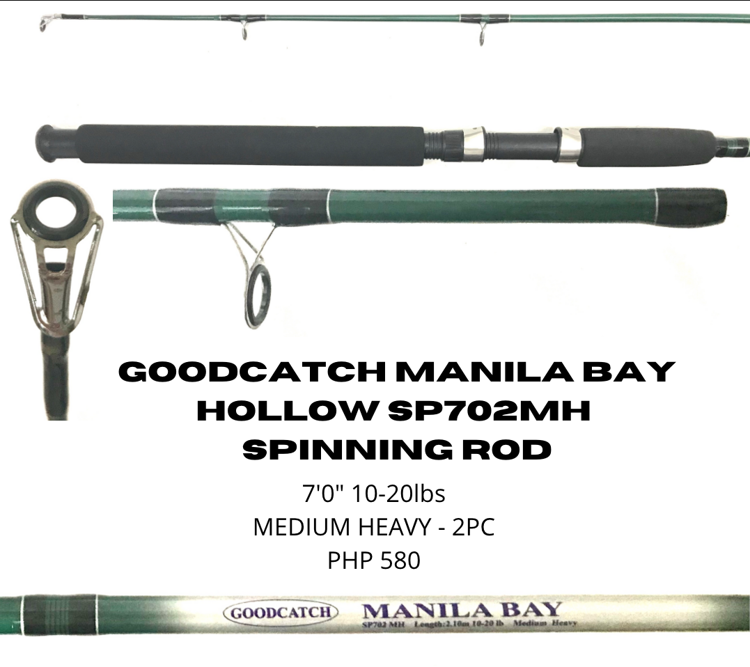 Goodcatch Manila Bay Hollow SP702MH Spinning Rod (To be updated)