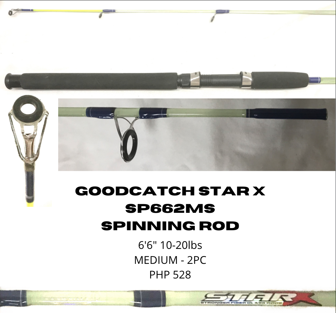 Goodcatch Star X Spinning Rod SP662B Spinning Rod (To be updated)