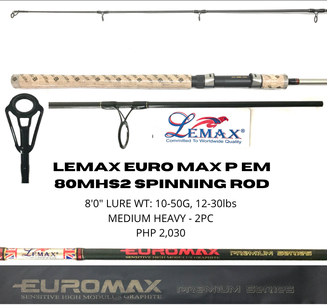 Lemax Euro Max P EM 80MHS2 Spinning Rod (To be updated)