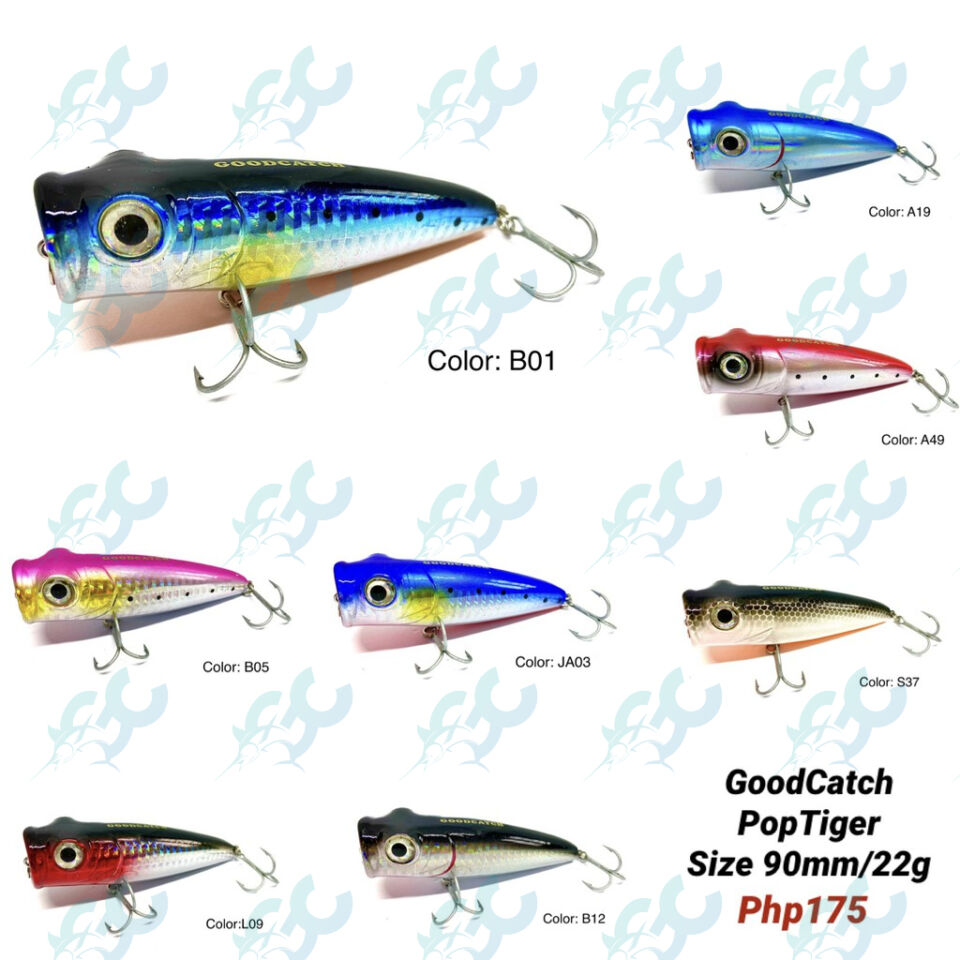 GOODCATCH POP TIGER Bait Lure 90mm 22g