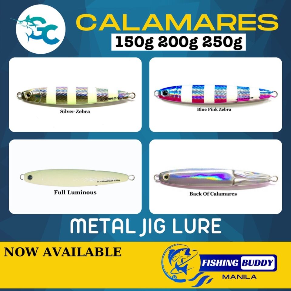 GoodCatch CALAMARES 150g 200g 250g Metal Jig Lure