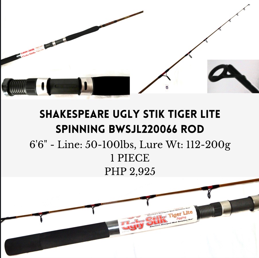 Shakespeare Ugly Stik Tiger Lite Spinning BWS JL220066C (To be updated)